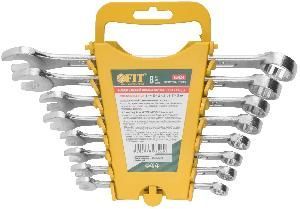 Ключи комбинированные в пластиковом держателе набор  8 шт (8-19 мм) FIT (63424)