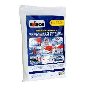 Пленка защитная 4х12,5 м (8мкм) UNIBOB
