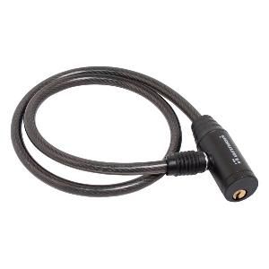 Замок тросовый велосипедный ВС-Т 8 (650 мм) черный АЛЛЮР