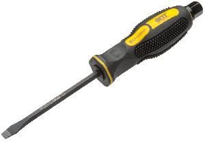 Отвертка плоская ударная SL 6х100 мм FIT (55636)