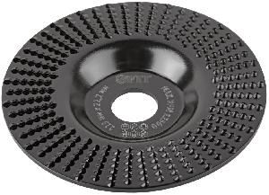 Диск обдирочный по дереву, плоский, 125х22,2 мм, средняя насечка