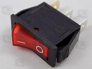 Переключатель клавишный 250V 15А (3с)
