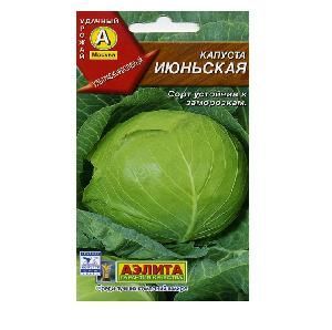 Капуста б/к Июньская 0,5-1гр (Аэлита)