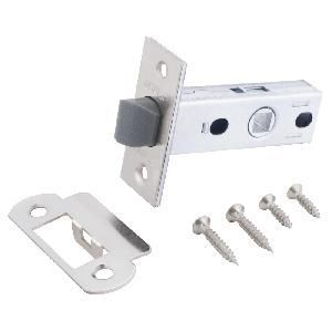 Защелка врезная бесшумная P12-45-25 МАТ. НИКЕЛЬ АЛЛЮР (АРТ L45-8-P)