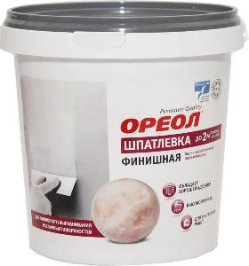Шпатлёвка  готовая финишная 4,0кг ОРЕОЛ (Ростов-на-Дону)