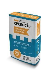 Штукатурка цементная КРЕПС ПРОФИ с арм.волокном 25 кг