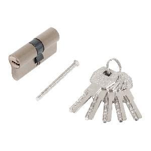 Механизм врезной 60 (30х30В) мат.никель  5кл перф.ключ/ключ СТАНДАРТ