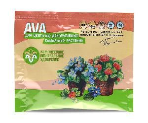 Удобрение AVA д/цветочно-декоративн.комнат.растен. 30гр.
