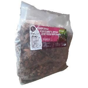 Скорлупа кокосового ореха для мульчирования 25л LISTOK