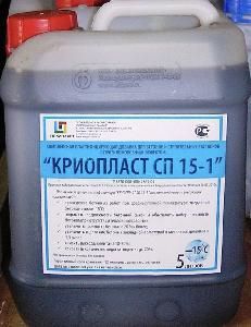 Добавка для бетона противоморозная "Криопласт Экстра" жид. канистра 5л