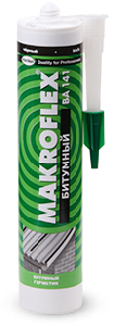 Герметик Макрофлекс BA141 битумный 300мл