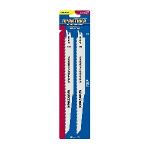 Полотна нож. пилы универ. S1122VF BIM длина 300, шаг 4 мм ПРАКТИКА 773-576