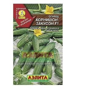 Огурец Корнишон закусон F1 0,25гр/10шт (Аэлита)