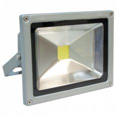 Прожектор ДО-10 светодиодный серый 1LED 6500К 950Лм IP65 FERON 