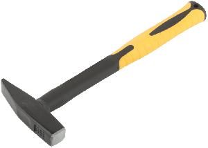 Молоток 0,3 кг квадратный боек фибер. усиленная ручка ПРОФИ FIT (44323)