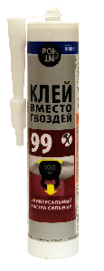 Жидкие гвозди POINT-99 беж. унив. экстра сильный 280мл (Тегра)