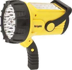 Фонарь светодиодный NPT-SP07-3D 23+18LED прожектор пластик Navigator 