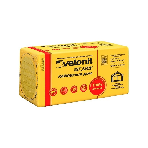 Минплита VETONIT Каркасный дом 100х600х1000 30кг/м3 Базальт 4 мата 2,4м2/0.24м3
