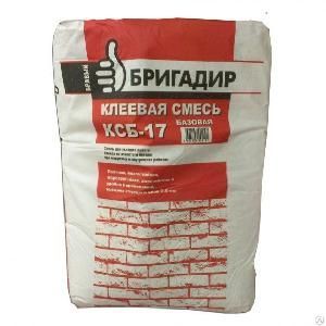 Смесь монтажно-кладочная БРАВЫЙ БРИГАДИР КСБ-17 25кг 