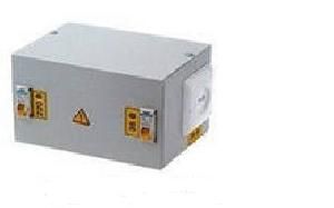 Ящик с понижающим трансформатором ЯТП 0.25 220/36В IP31 с двумя автоматами