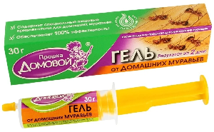 Гель от домашних муравьев шприц 30гр Домовой