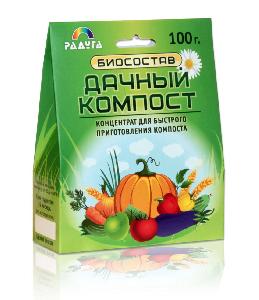 БИОСОСТАВ Д/КОМПОСТА Дачный-Компост 100г порошок