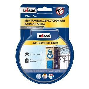 Монтажная лента для наружных работ  1,9х500см UNIBOB