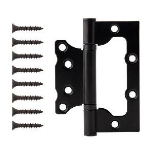 Петля 100х75х2,5 черный матовый, без врезки