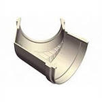 УЦЕНКА Угол желоба 45 град. банан ПВХ, ПРЕМИУМ Дёке СКИДКА 50%