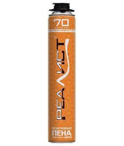 Пена монт. проф.  REALIST PRO Orange 70 л ЗИМНЯЯ