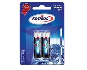 Батарейка КОСМОС  Алкалайн LR6 АА 2шт/упак