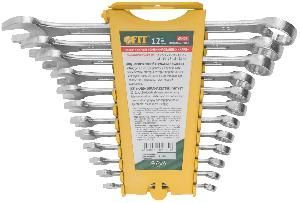 Ключи комбинированные в пластиковом держателе набор 12 шт (6-22 мм) FIT (63426)