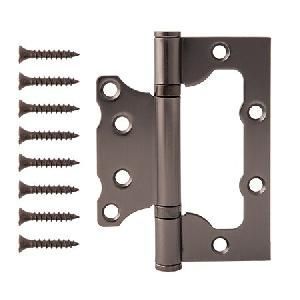 Петля 100х75х2,5 графит, без врезки