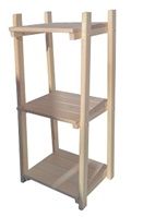 Стеллаж 3 полки (300х450х800мм) ОСИНА