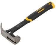 Молоток-гвоздодер 0,45 кг цельнометаллический Профи FIT (44796)