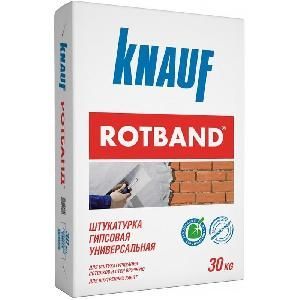 Штукатурка гипсовая РОТБАНД 30 кг