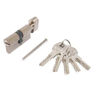 Механизм врезной 60 (30х30В) мат.никель  5кл перф.ключ/верт. СТАНДАРТ