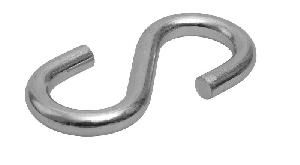 Крюк S-образный 5мм уп. 3 шт SteelRex
