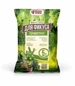 Грунт Азбука Роста ДЛЯ ФИКУСА 5л