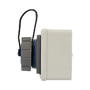 Розетка настенная влагозащищенная с крышкой 16 А, 2Р+РЕ, IP68 111-125