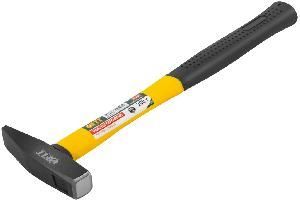 Молоток 0,2 кг квадратный боек фибер. ручка FIT (44282)