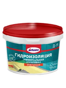 Гидроизоляция акриловая универсальная ДИОЛА Д-73 4,5 кг