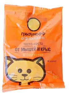Тесто от грызунов Грызунофф 100гр (пакет)