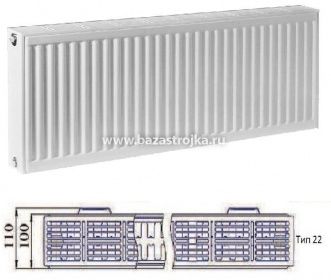 Радиатор AL STI 500/80  6сек.