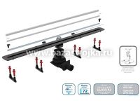 Желоб водосток Slime line 750 напольный нержавеющая сталь PESTAN