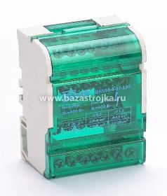 Кросс-модуль на DIN-рейку 4х7 групп 100А