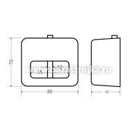 Замок навесной ВС2-10-01С АЛЛЮР