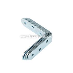 Уголок мебельный (кронштейн) МК  60х60 ОЦ, уп. 2 шт