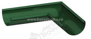 Угол желоба внутренний Престиж D125, зел, 6005