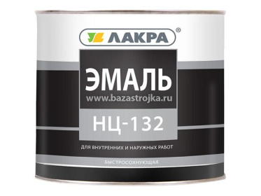 Эмаль НЦ-132 зеленая 17 кг ЛАКРА УЦЕНКА